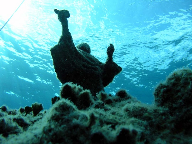 Underwater Statue